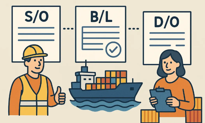 外贸术语S/O、B/L、D/O是什么，有什么作用